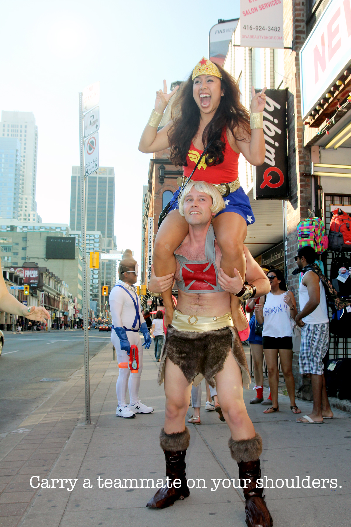 he man and wonder woman